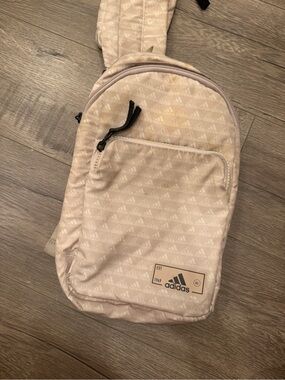 adidas Beige Sling Bag - Compact wo Crossbody
